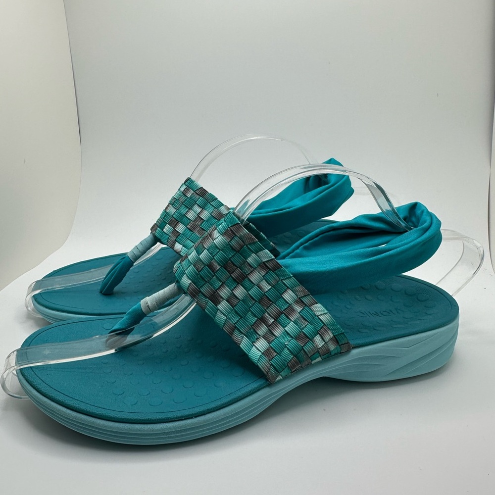 VIONIC Serene Tia 332TIA Women's Sling Thong Sandal , size 8